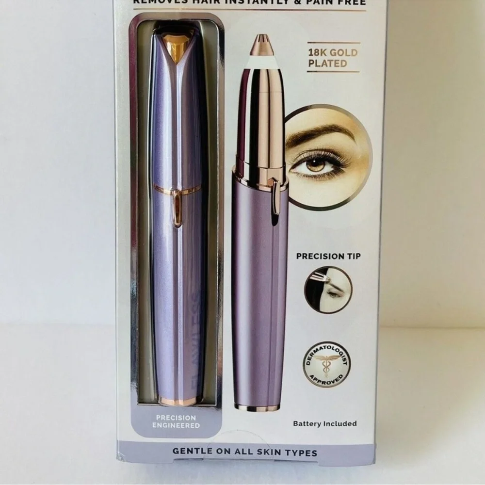 18K Gold Plated Hair Remover - Lavender and Gold